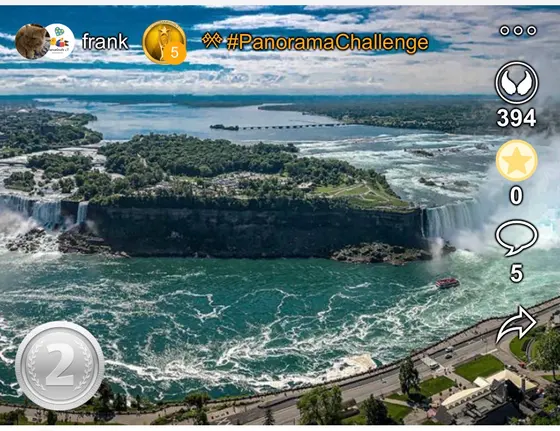 2. Platz bei der PanoramaChallenge